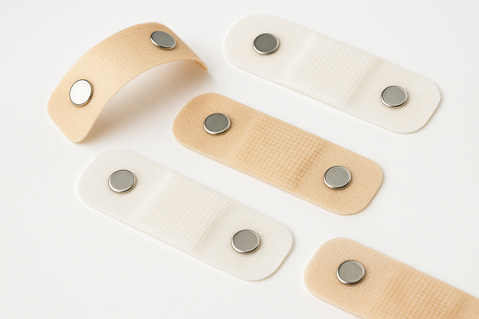 magnetic nose strips with bandage like magnet that sticks to nose 